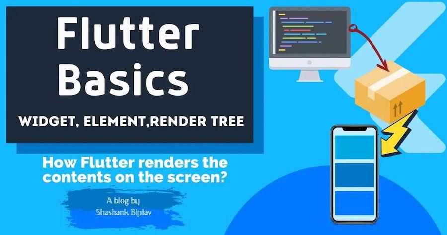 Flutter cơ bản: Widget Tree, Element Tree & Render Tree