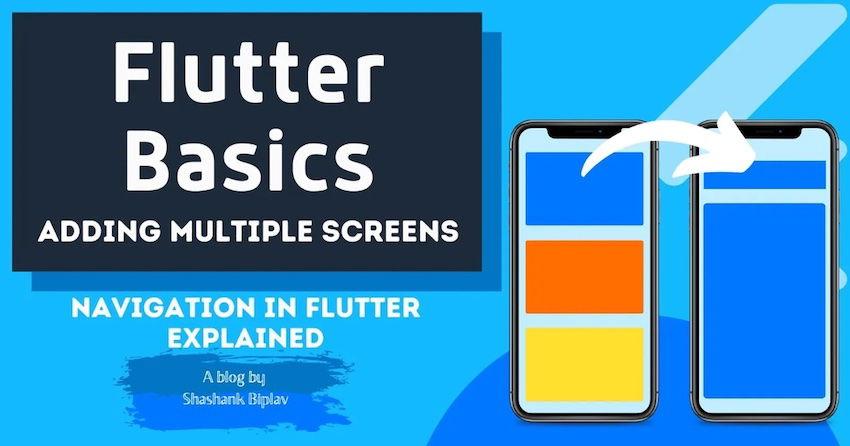 Flutter cơ bản: Xây dựng App có nhiều màn hình