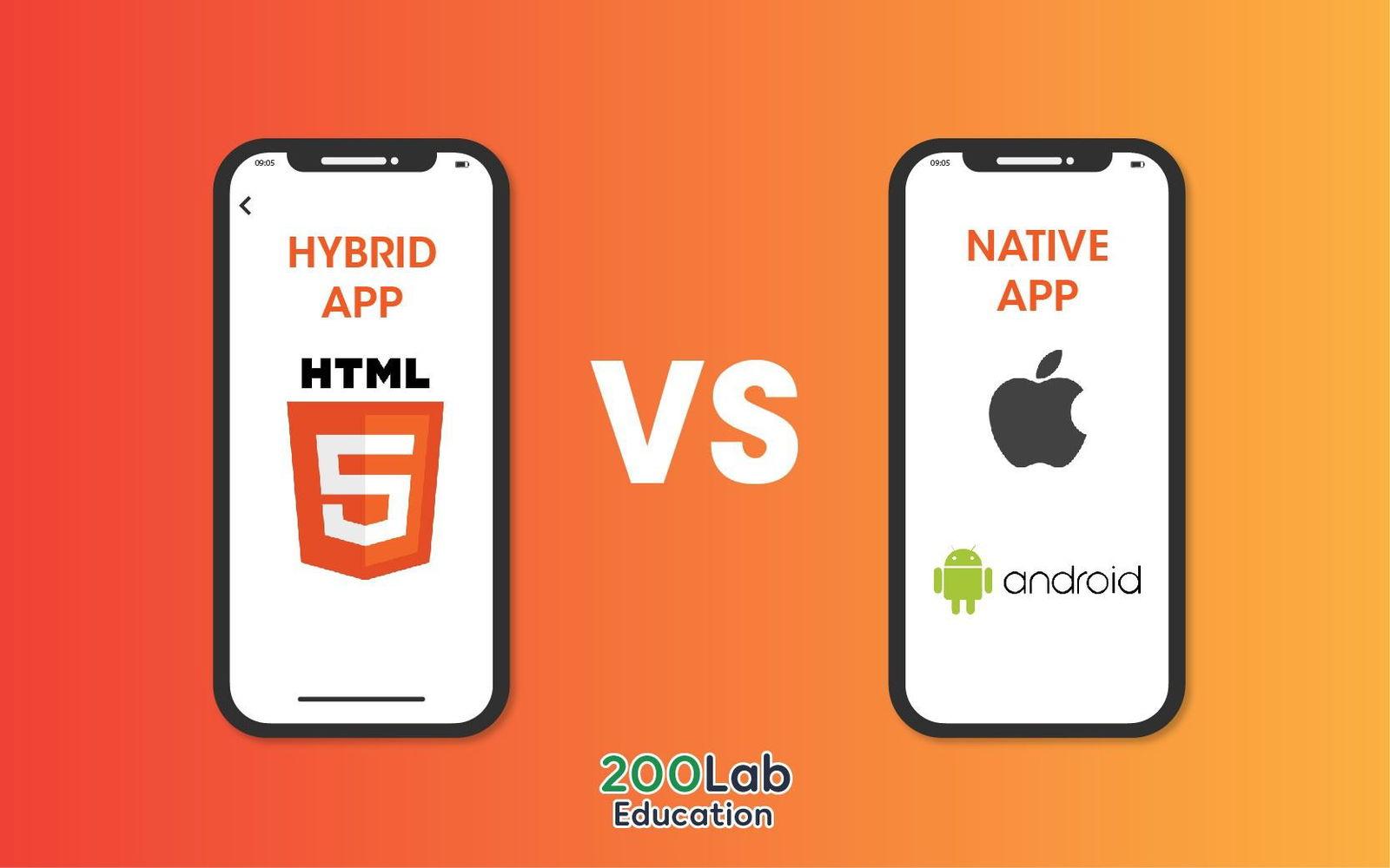 Hybrid App và Native App: Những khác biệt to lớn