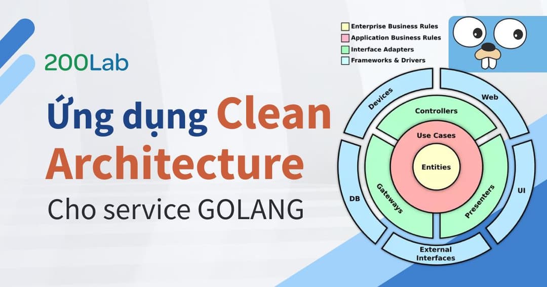 Ứng dụng Clean Architecture cho service Golang REST API | 200Lab Blog
