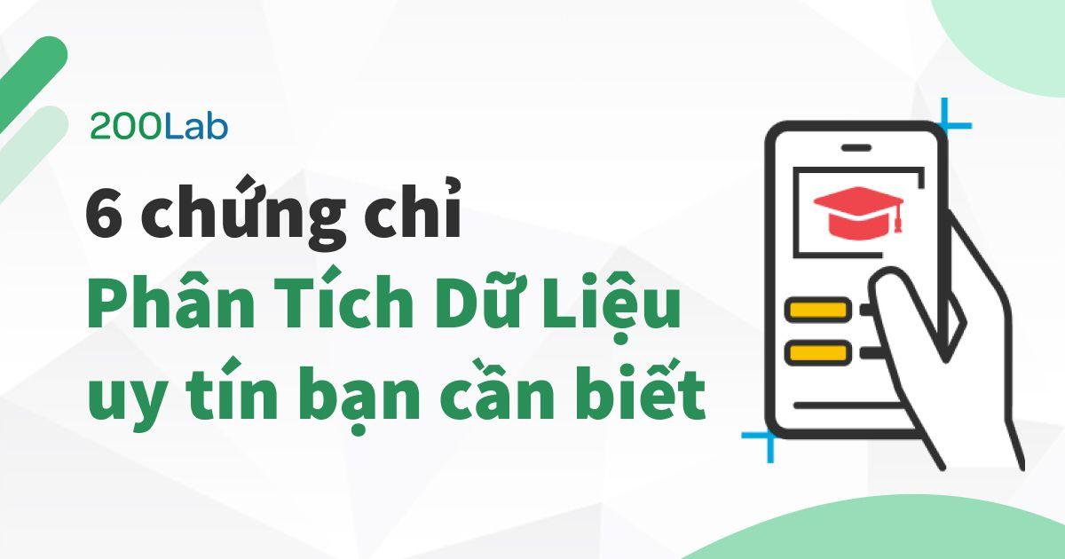 6 chứng chỉ Phân Tích Dữ Liệu uy tín bạn cần biết