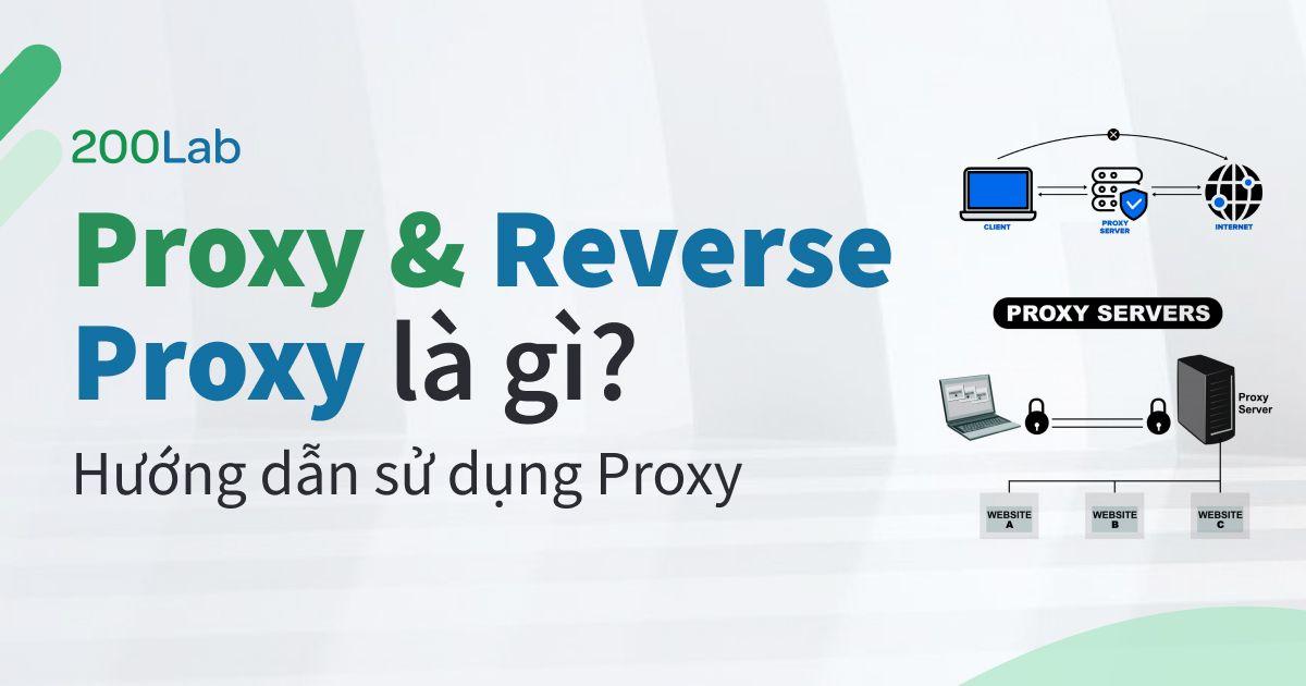 Proxy và Reverse Proxy là gì? Hướng dẫn sử dụng Proxy