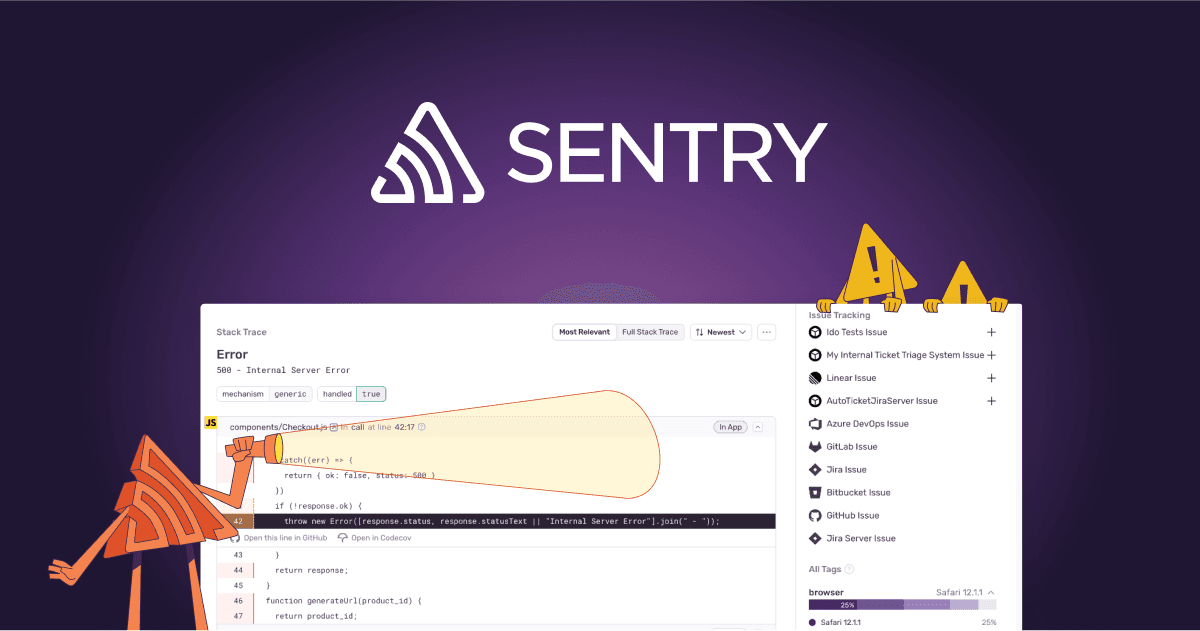 Tìm hiểu Sentry: Công cụ Theo dõi Lỗi và Hiệu suất tự động